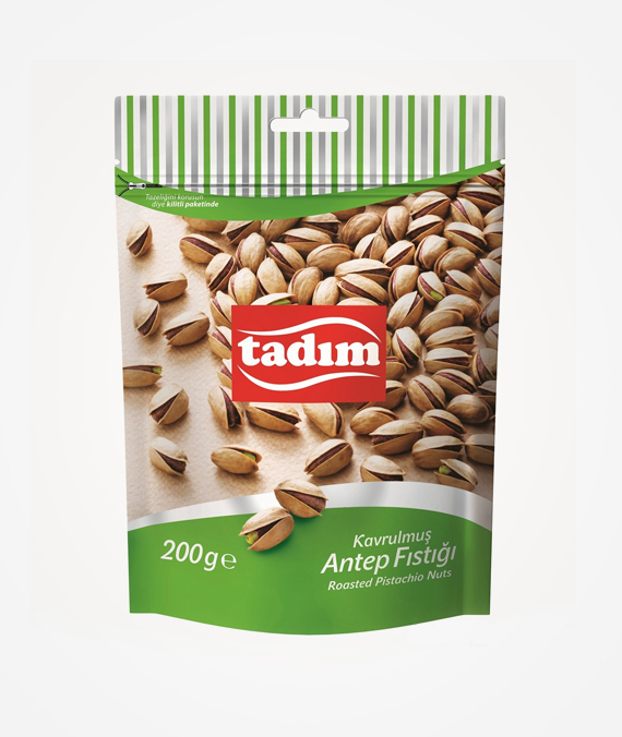 Tadım Roasted and Salted Pistachio Nuts 200 gr