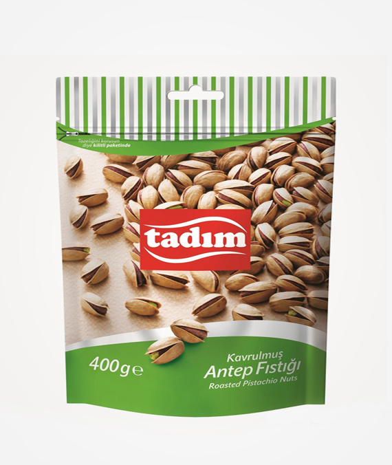 Tadım Roasted and Salted Pistachio Nuts 400 gr